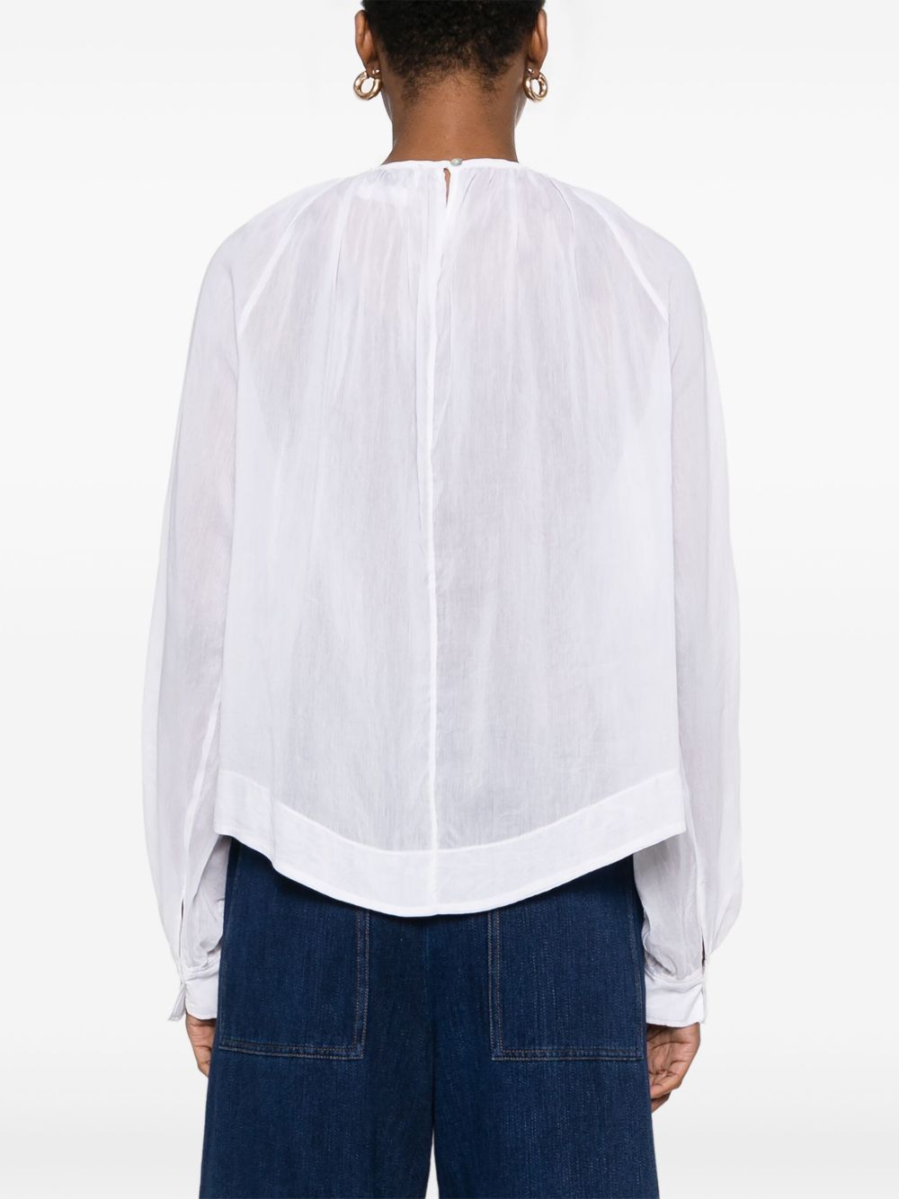 Forte Forte Embroidered Blouse White