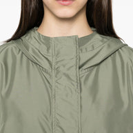 Fay Short Parka Coat - Green