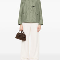 Fay Short Parka Coat - Green