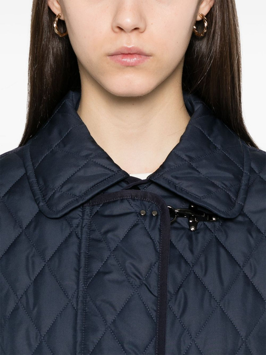 Fay 3Ganci Quilted Jacket - Blue
