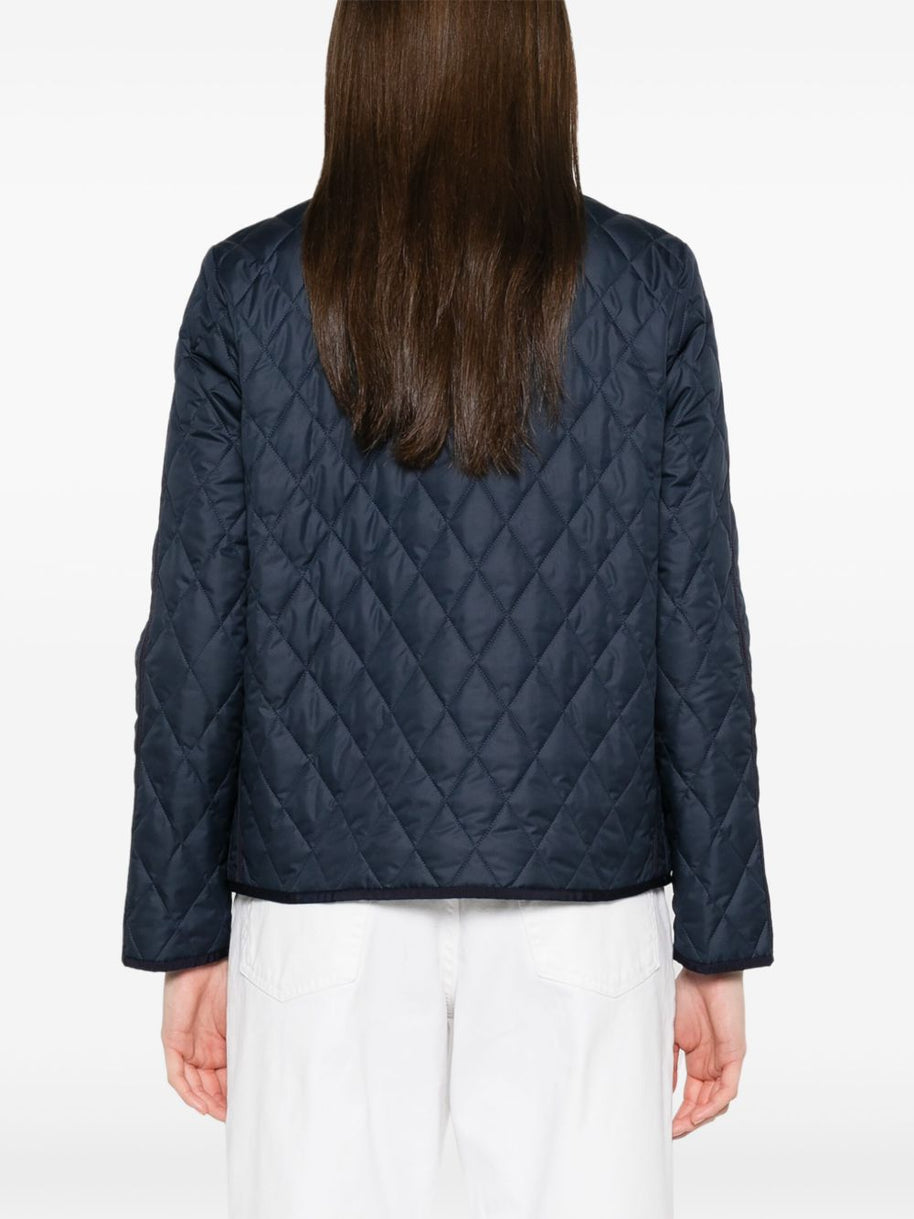Fay 3Ganci Quilted Jacket - Blue
