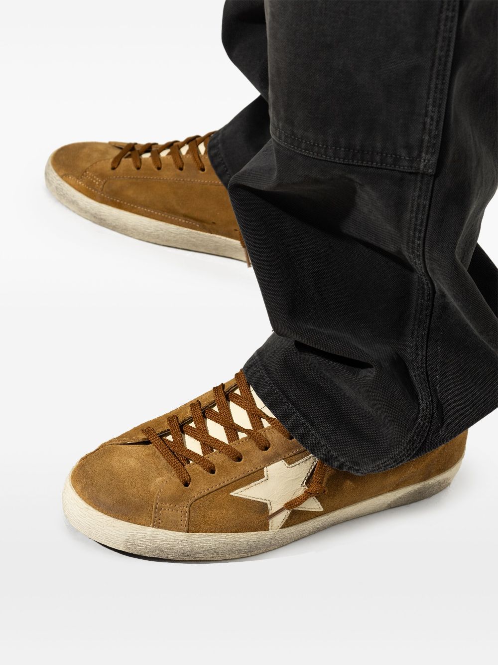 Golden Goose Super-star Sneakers Brown