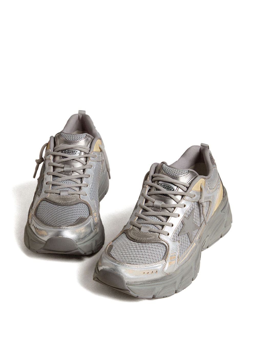 Golden Goose Lightstar Sneakers Silver