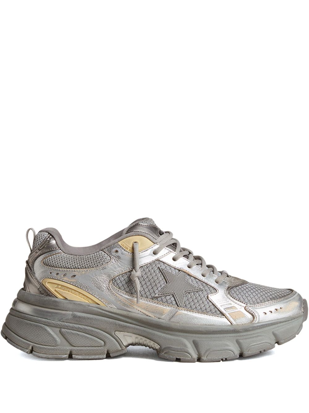 Golden Goose Lightstar Sneakers Silver