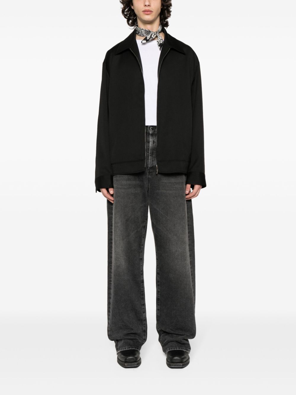 Golden Goose Virgin Wool Jacket Black