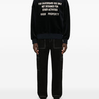 Golden Goose Graphic Sweatshirt In Black