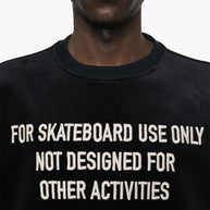 Golden Goose Graphic Sweatshirt In Black