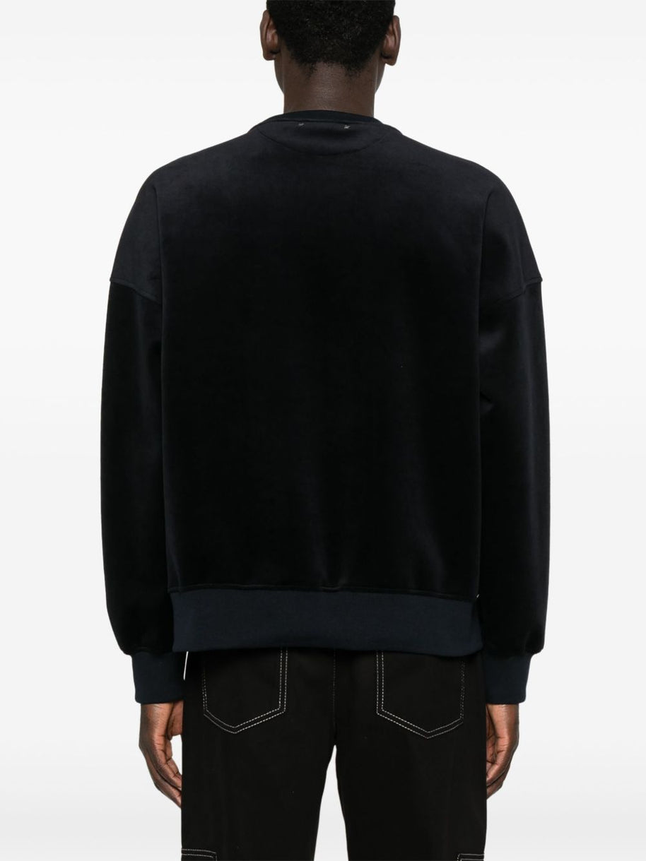 Golden Goose Graphic Sweatshirt In Black