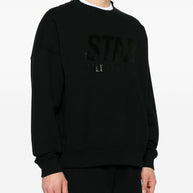 Golden Goose Star Sweatshirt In Black