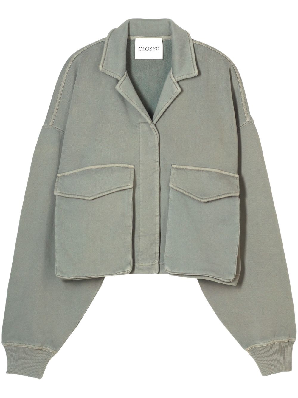 Closed Cotton Cotton Short Jacket Green