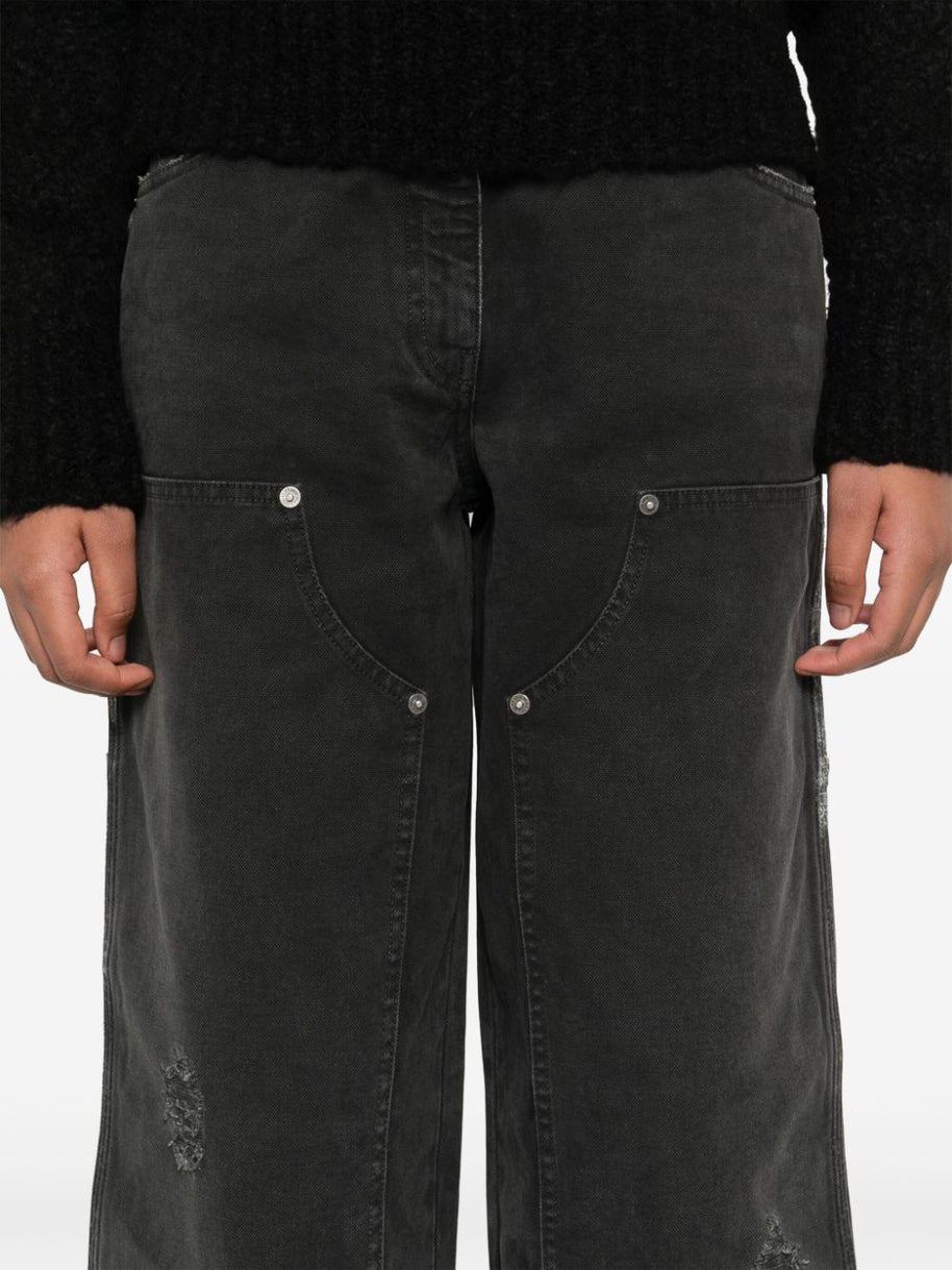 Golden Goose Marley Painter Jeans In Black