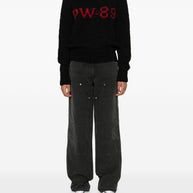 Golden Goose Marley Painter Jeans In Black