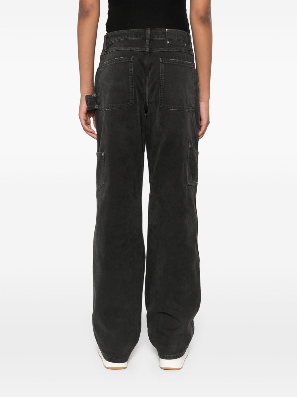 Golden Goose Marley Painter Jeans In Black