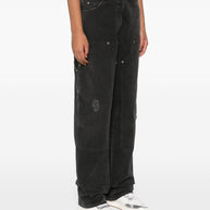 Golden Goose Marley Painter Jeans In Black
