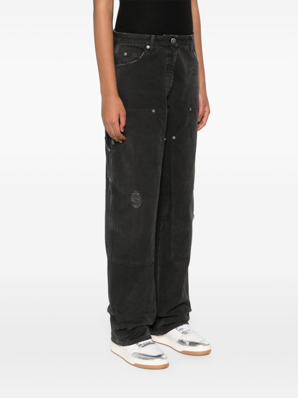 Golden Goose Marley Painter Jeans In Black