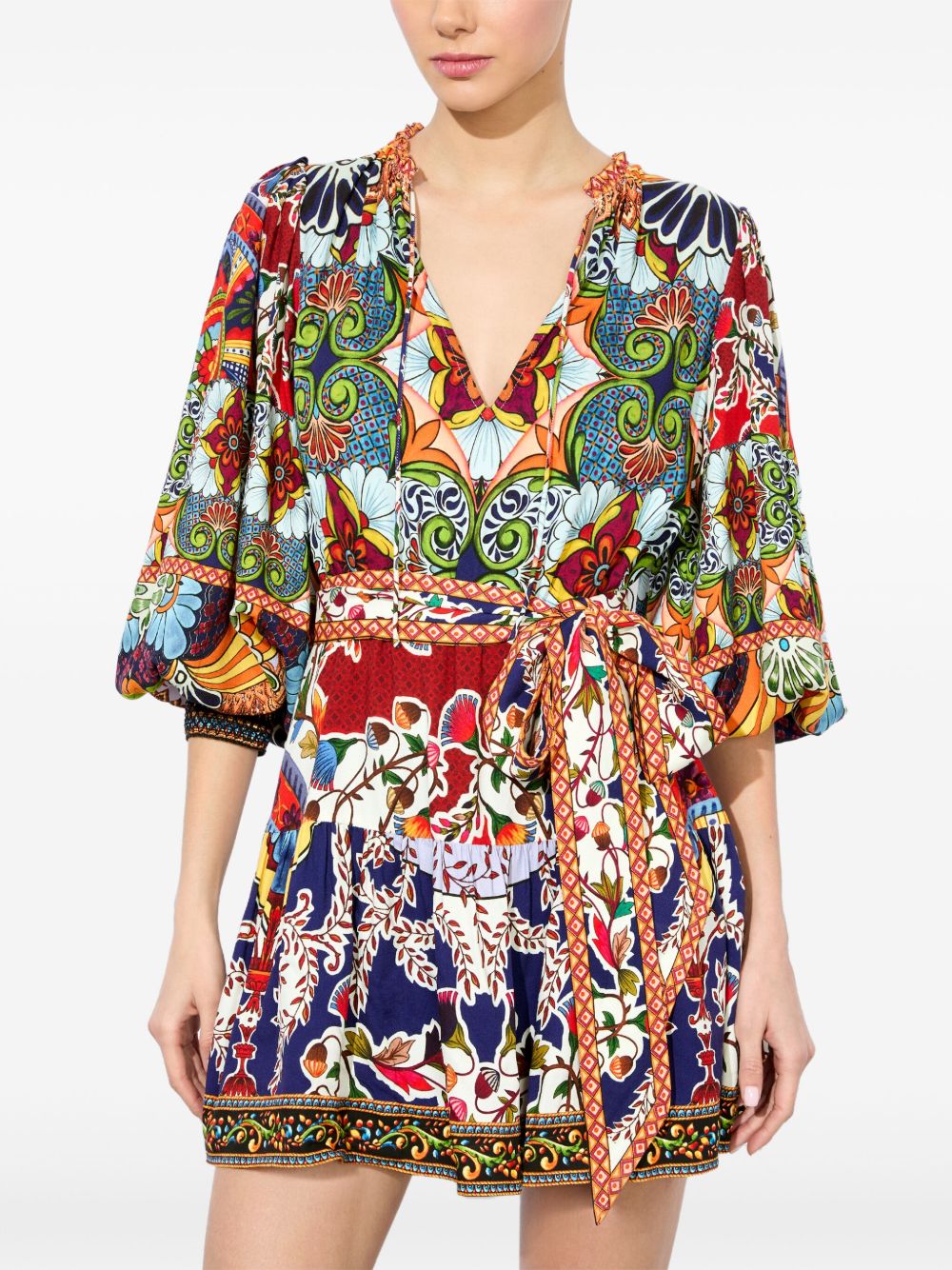 Alice + Olivia Mini Dress MultiColour