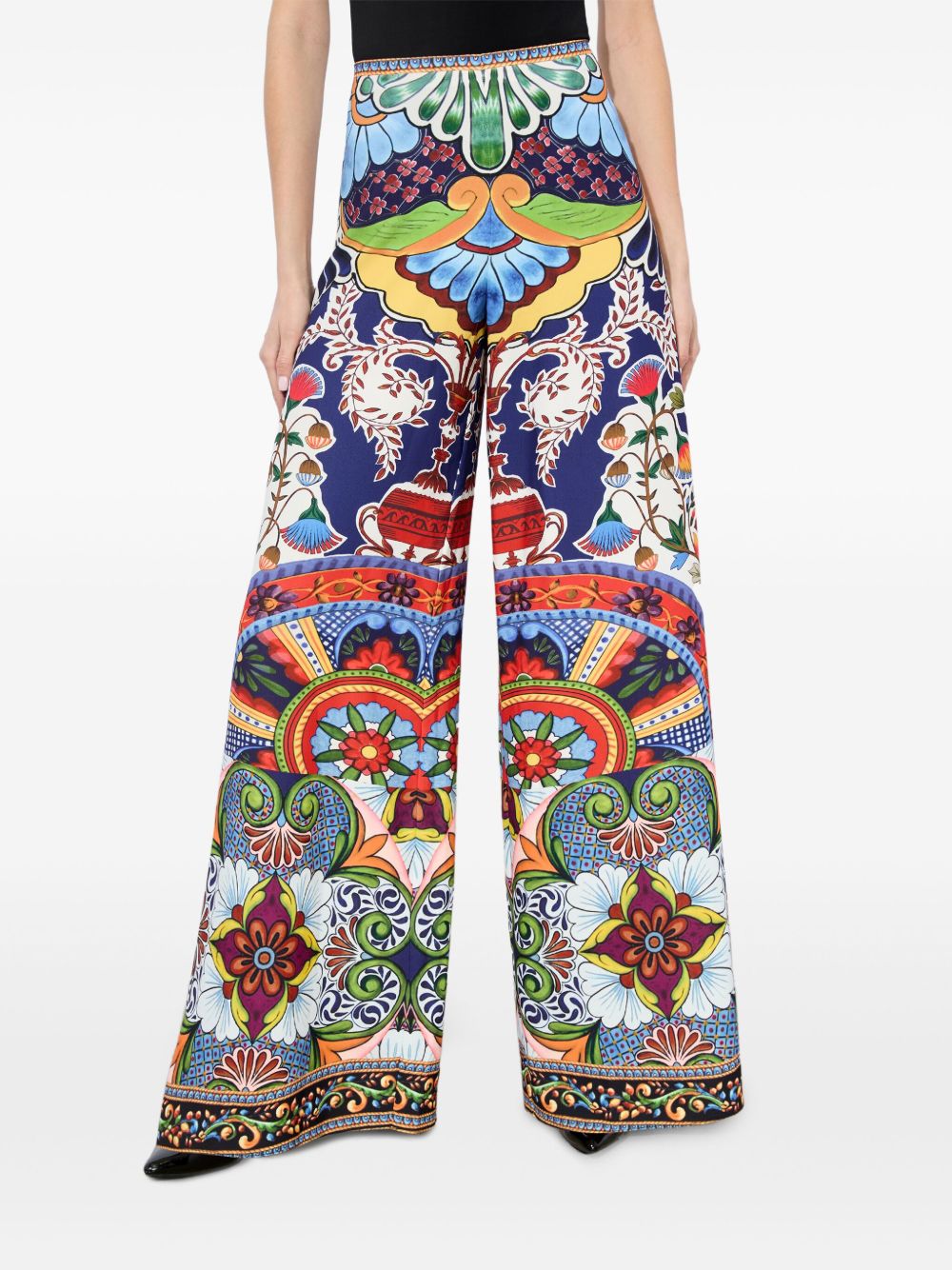 Alice + Olivia Statement Trousers MultiColour