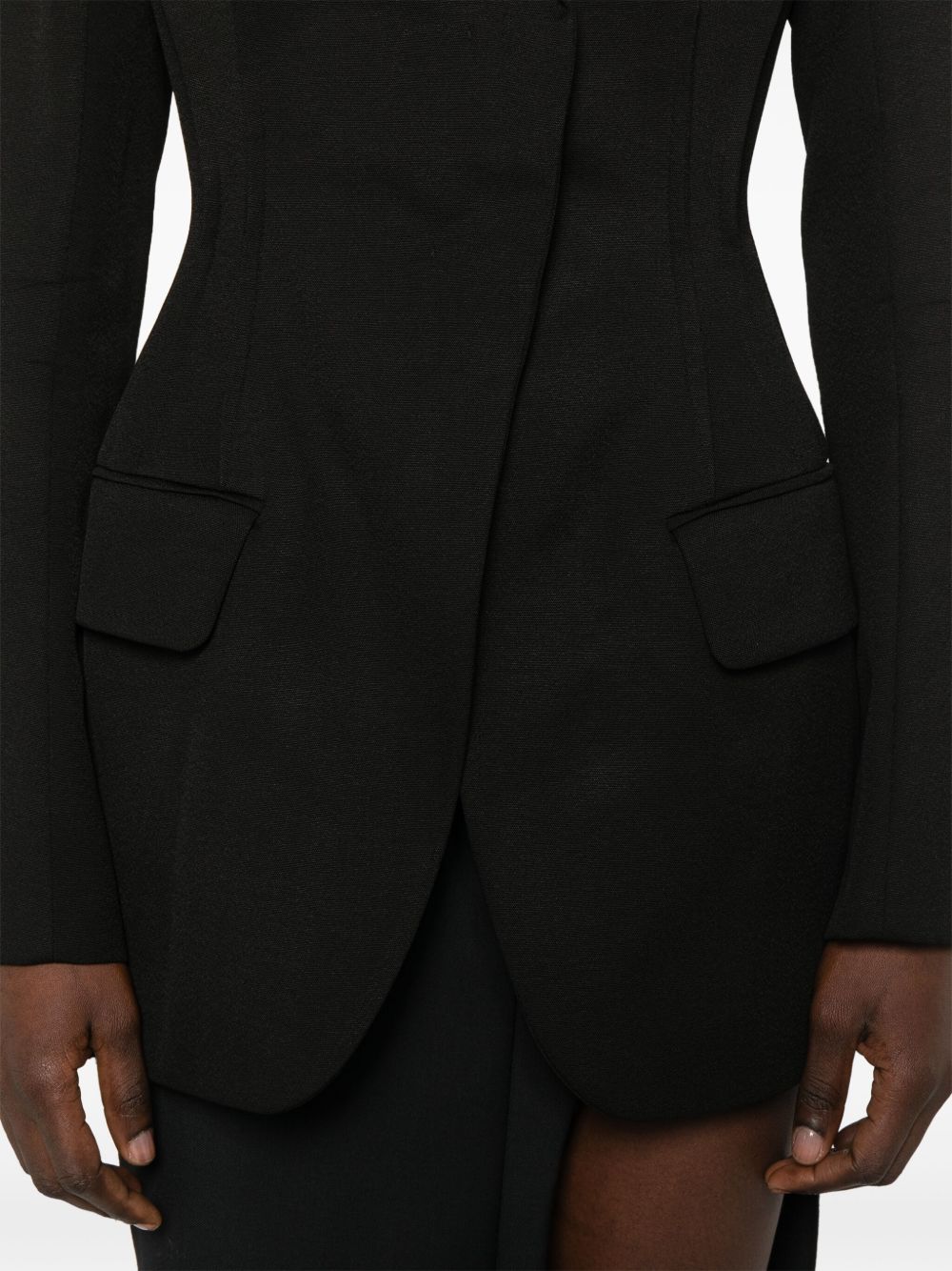 SPORTMAX PRE Single Breasted Jacket Black