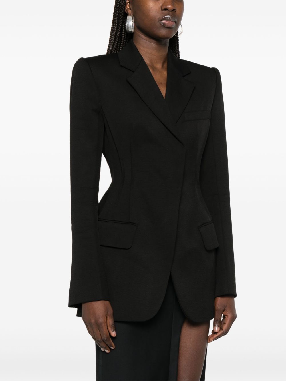 SPORTMAX PRE Single Breasted Jacket Black