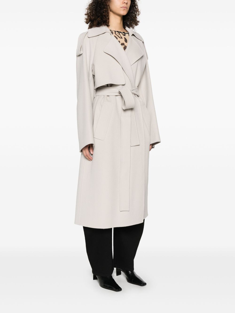 SPORTMAX PRE Wool Belted Coat