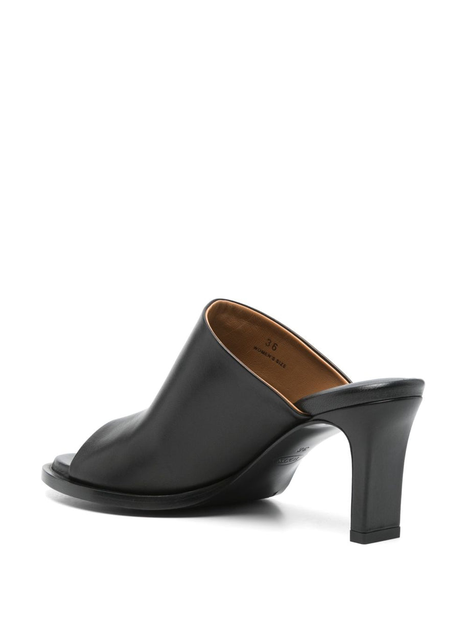 Tod's Leather Mules In Black