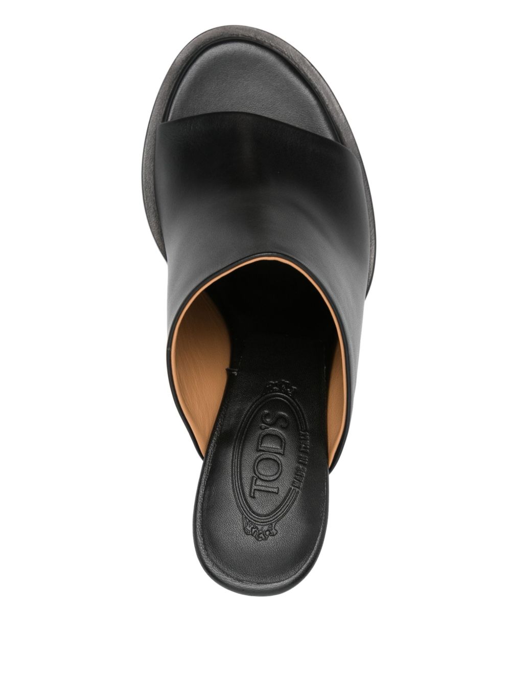 Tod's Leather Mules Black