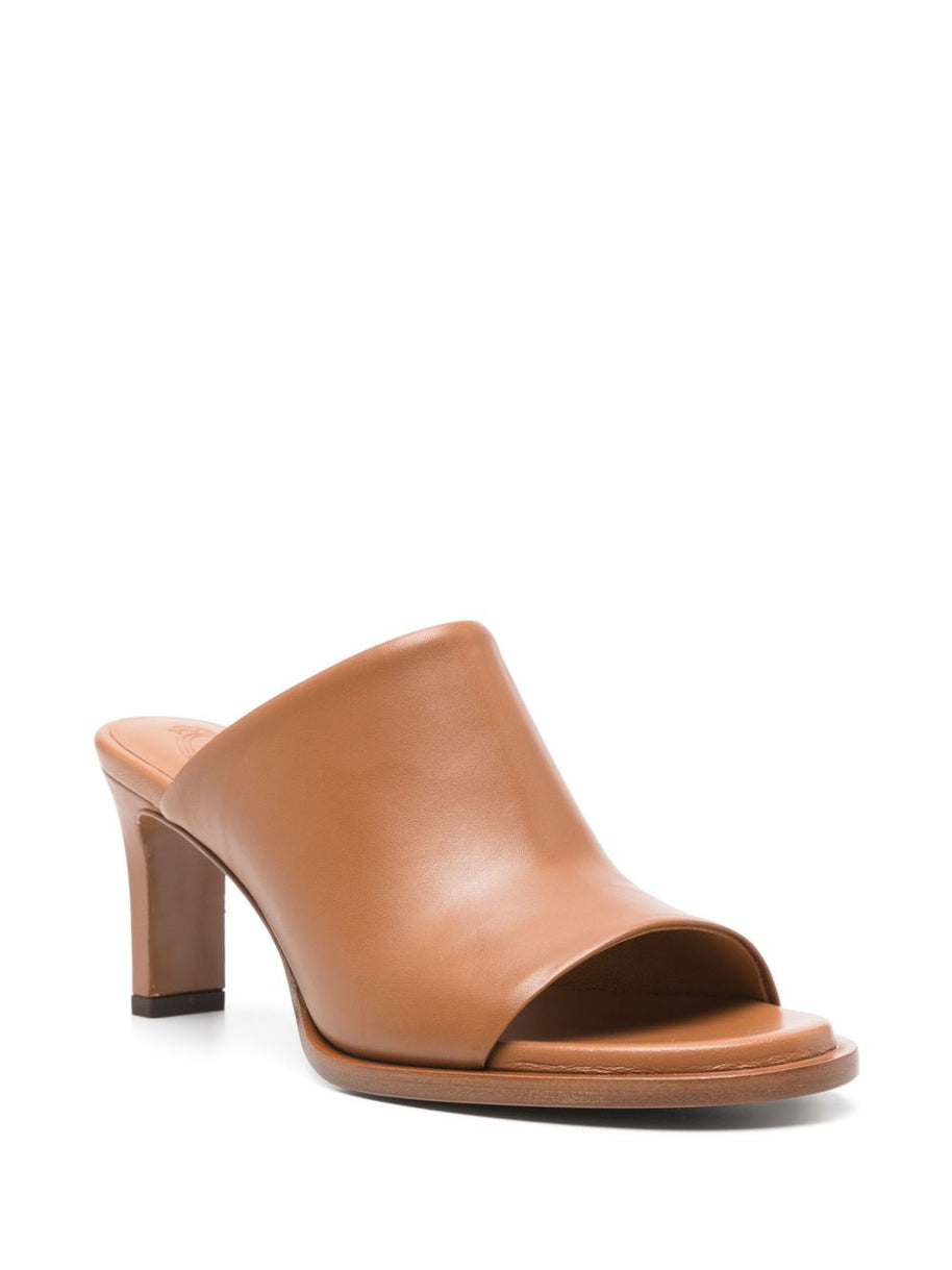 Tod's Leather Mules In Brown
