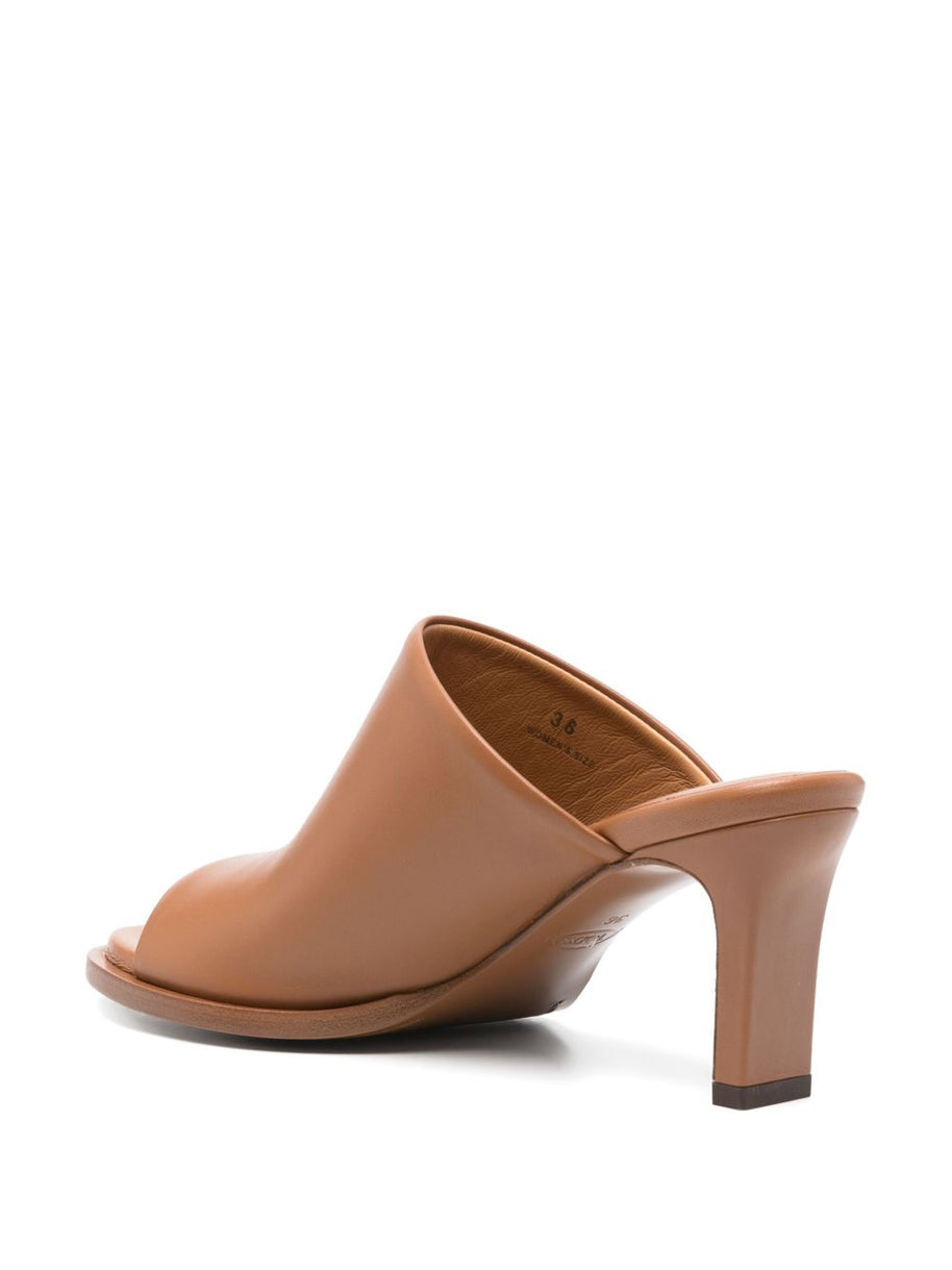 Tod's Leather Mules In Brown