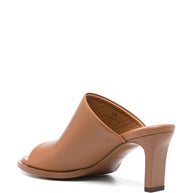 Tod's Leather Mules In Brown