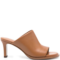 Tod's Leather Mules In Brown