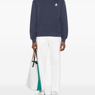 Maison Kitsuné Maison Kitsune Fox-motif Cotton Sweatshirt