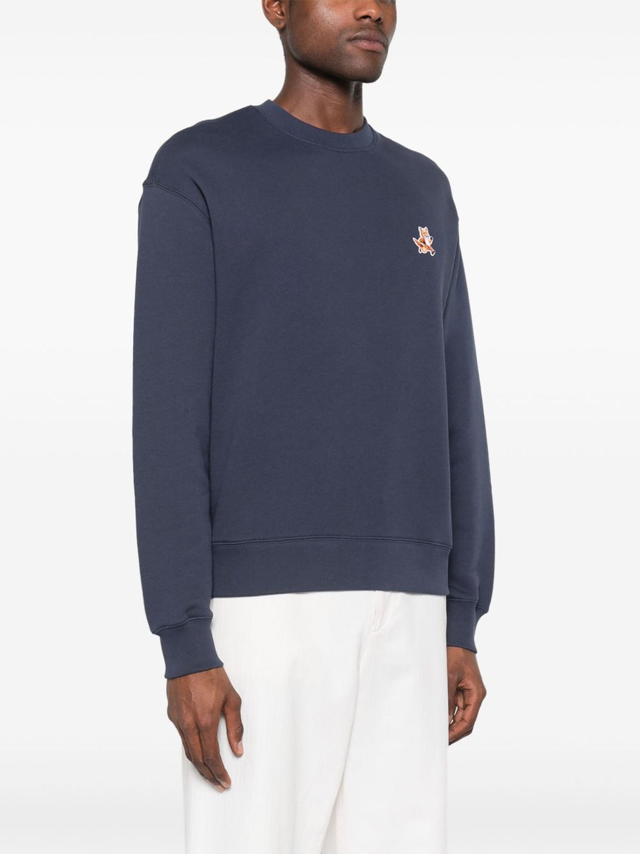 Maison Kitsuné Maison Kitsune Fox-motif Cotton Sweatshirt