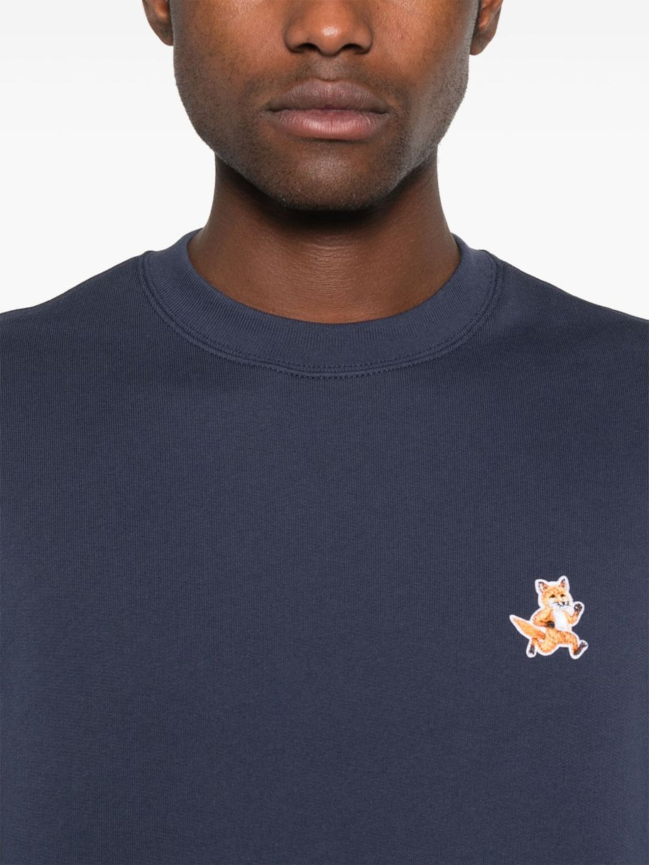 Maison Kitsuné Maison Kitsune Fox-motif Cotton Sweatshirt