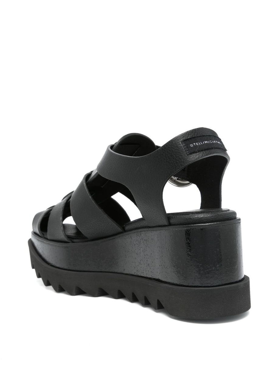 Stella McCartney Elyse Platform Sandals In Black
