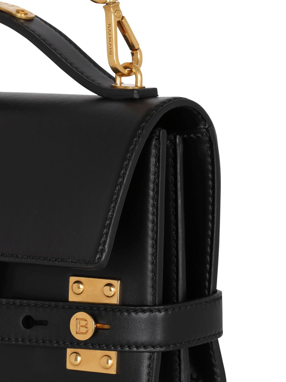 Balmain B-Buzz 24 Shoulder Bag Black