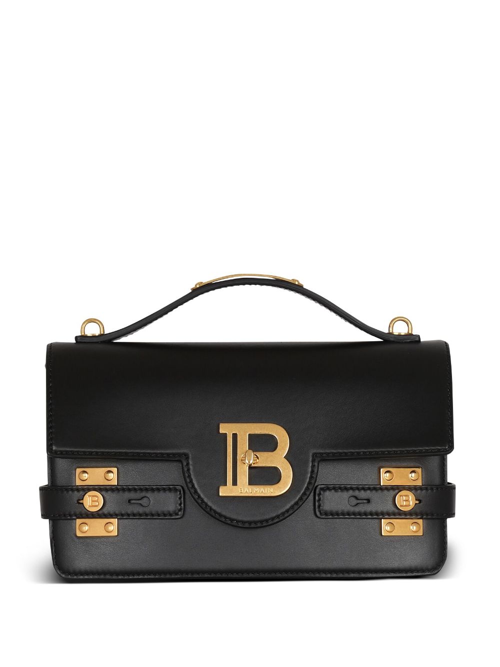 Balmain B-Buzz 24 Shoulder Bag Black