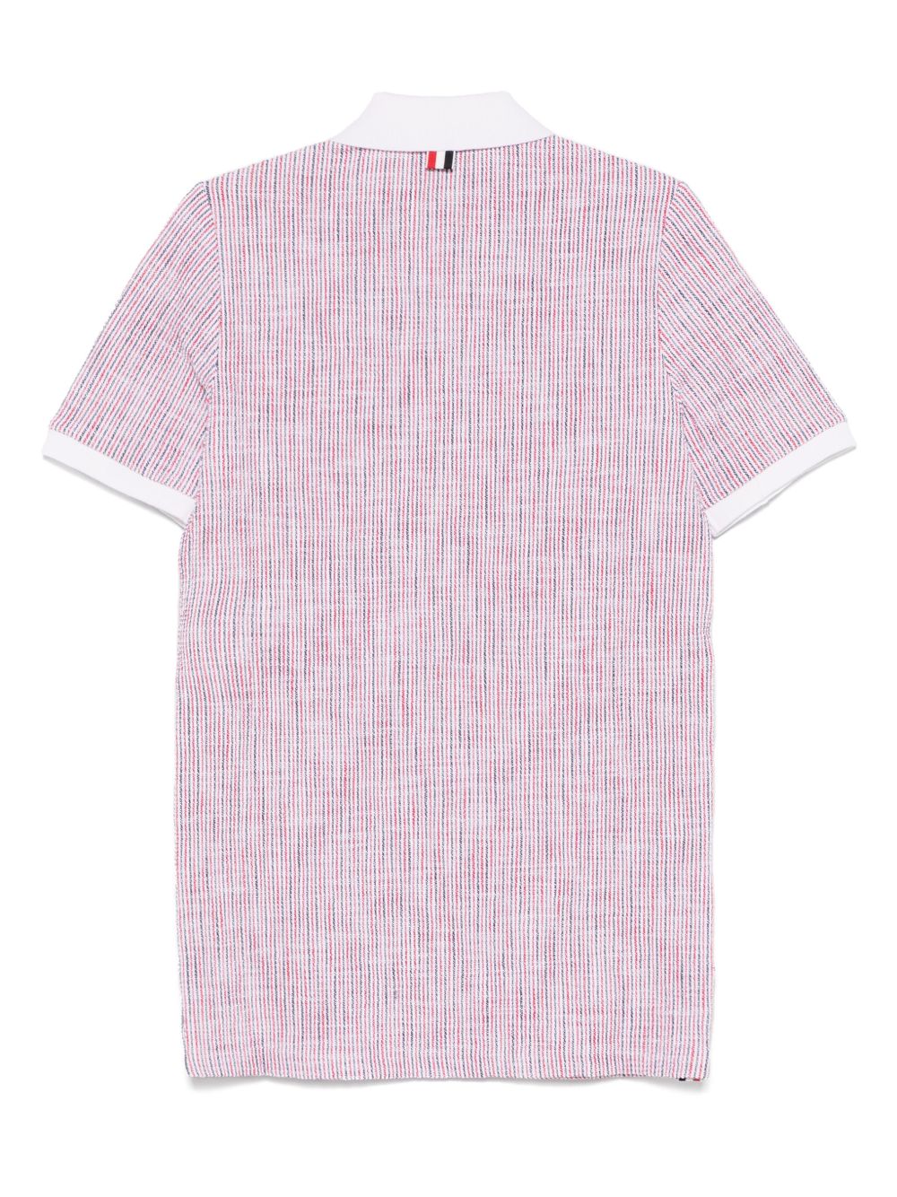 Thom Browne RWB Striped Polo Shirt MultiColour