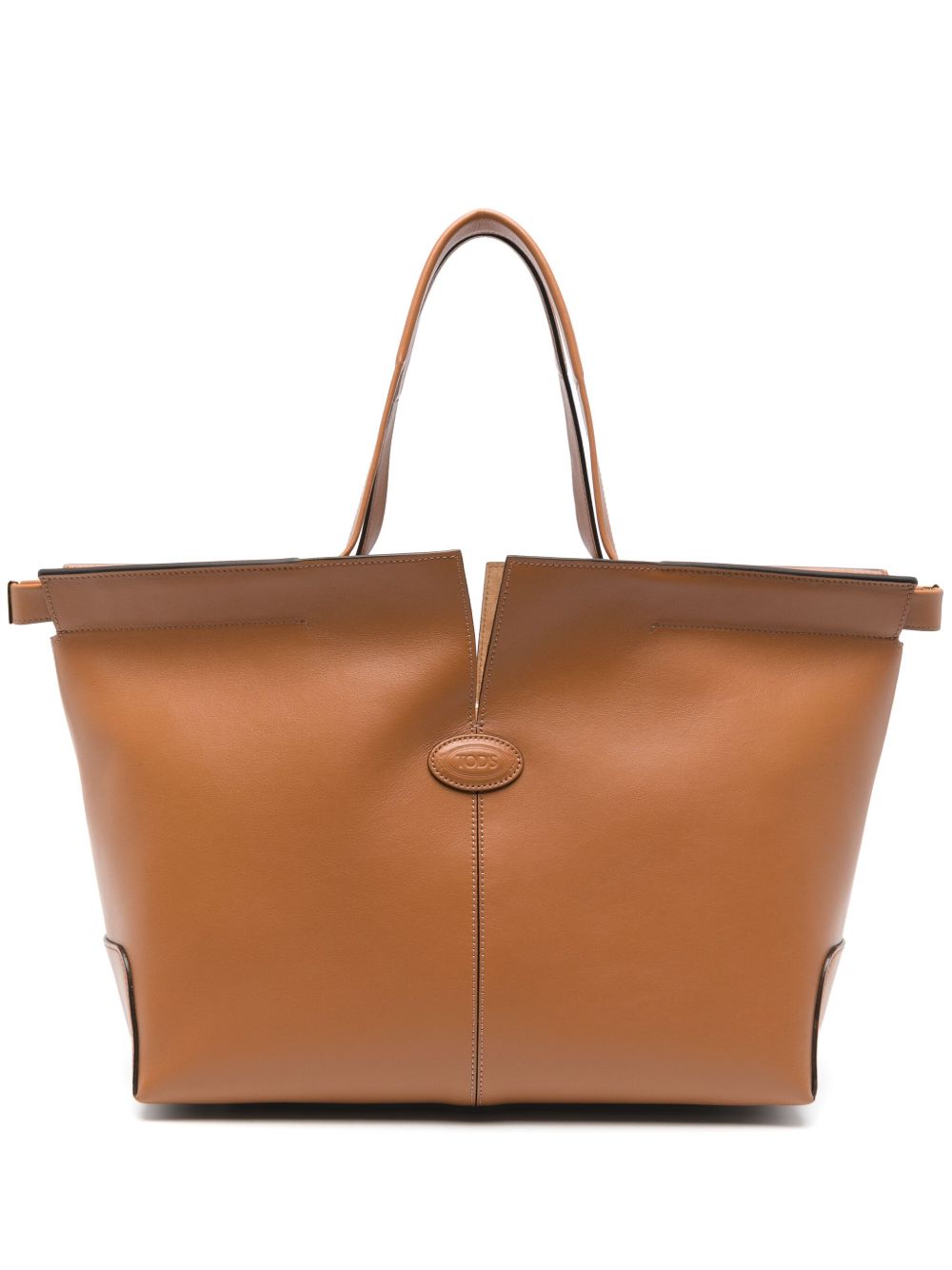 Tod's Tod's Di Bag Folio In Leather Brown