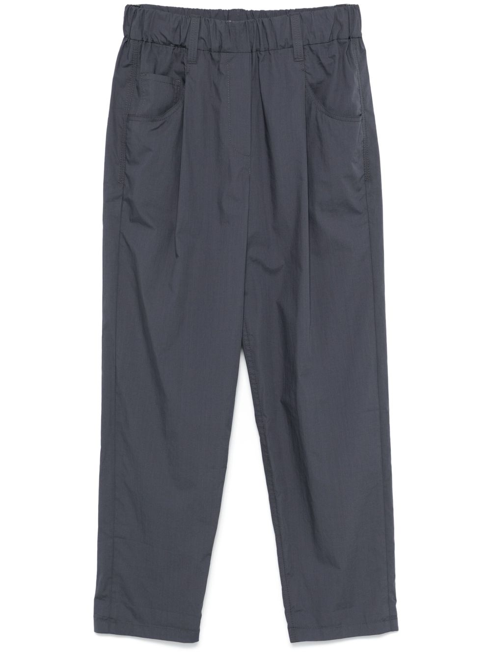 Brunello Cucinelli Five Pocket Track Trousers Blue