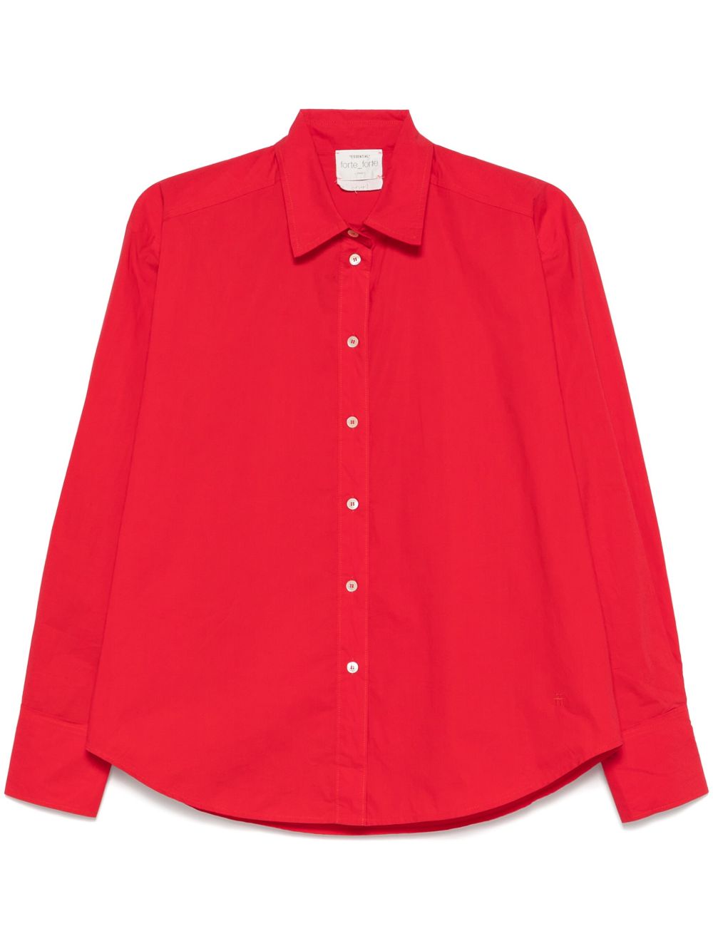 Forte Forte Cotton Shirt Red