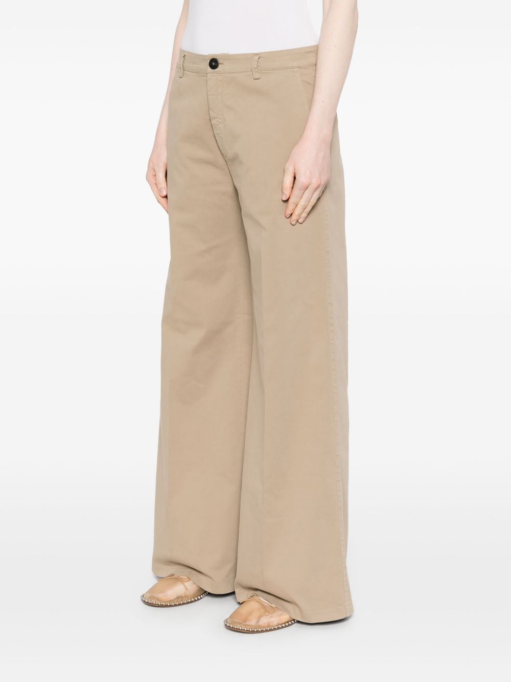 Forte Forte Brushed Cotton Twill Trousers