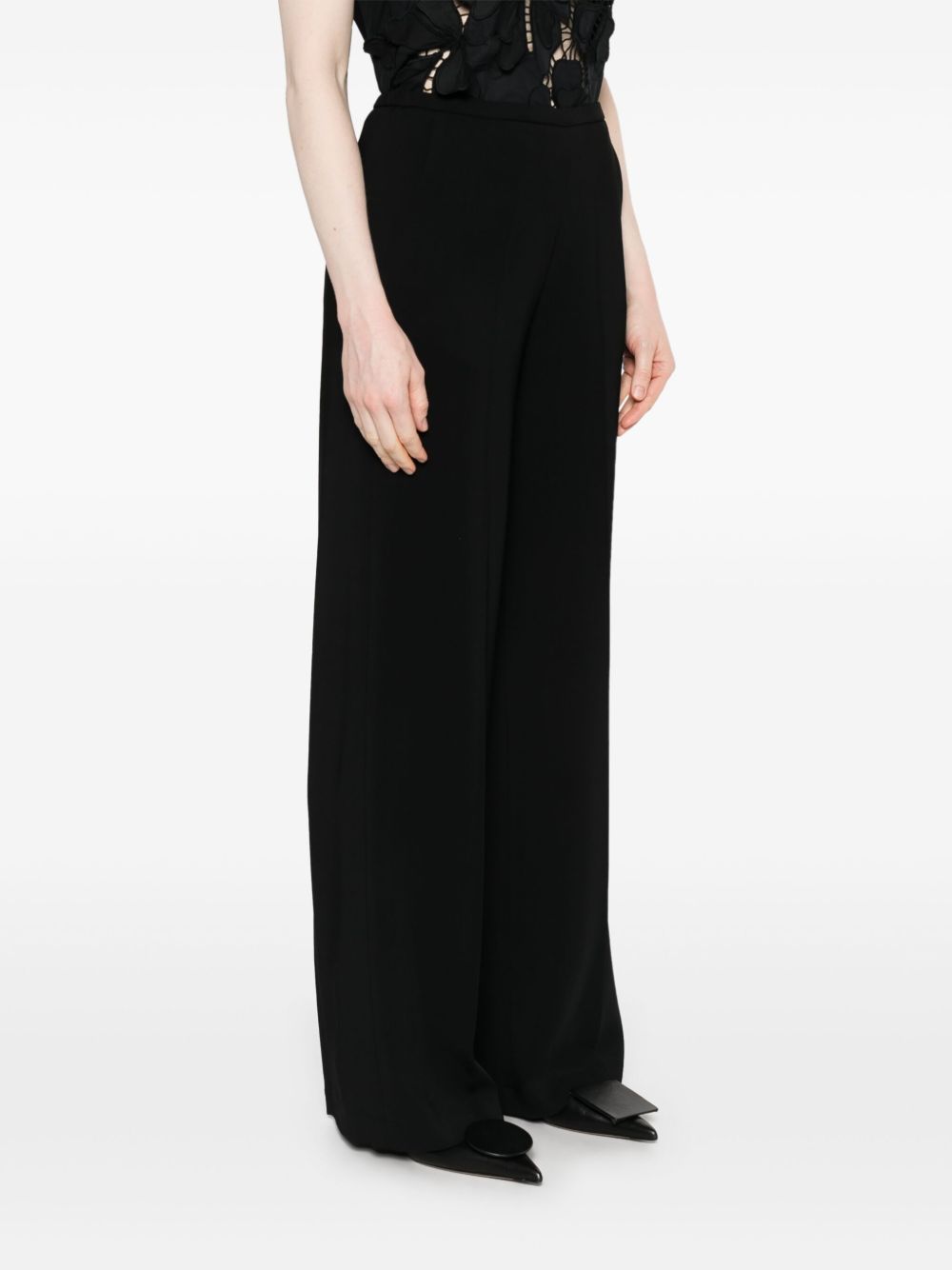 Forte Forte Wide Leg Trousers Black