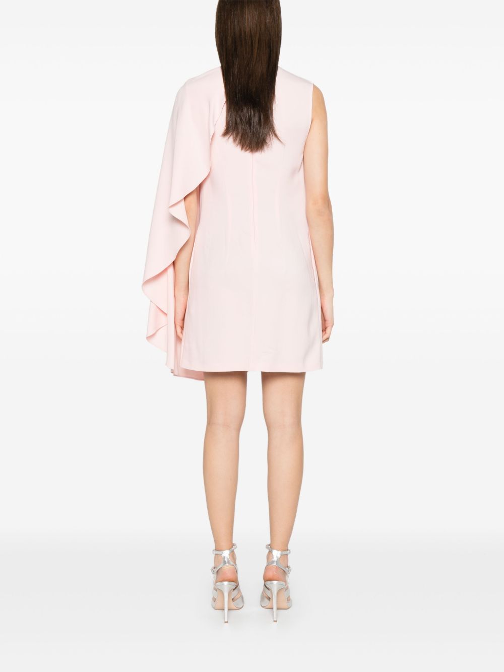 Stella McCartney One Sleeve Mini Dress Powder