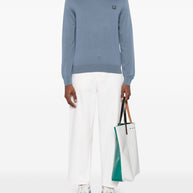 Maison Kitsuné Maison Kitsune Bold Fox Head Applique Sweater