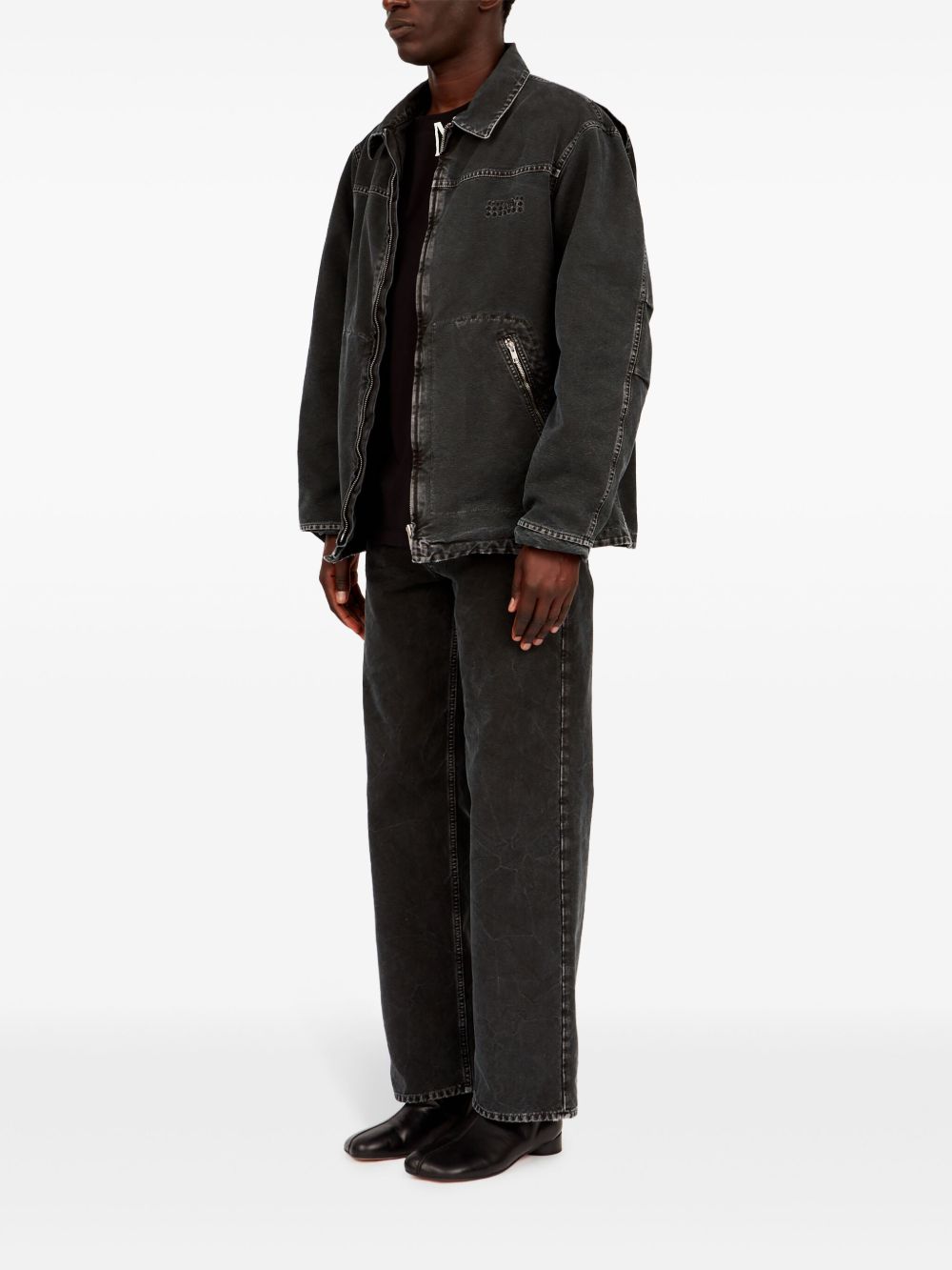 MM6 Maison Margiela Black Denim Jacket