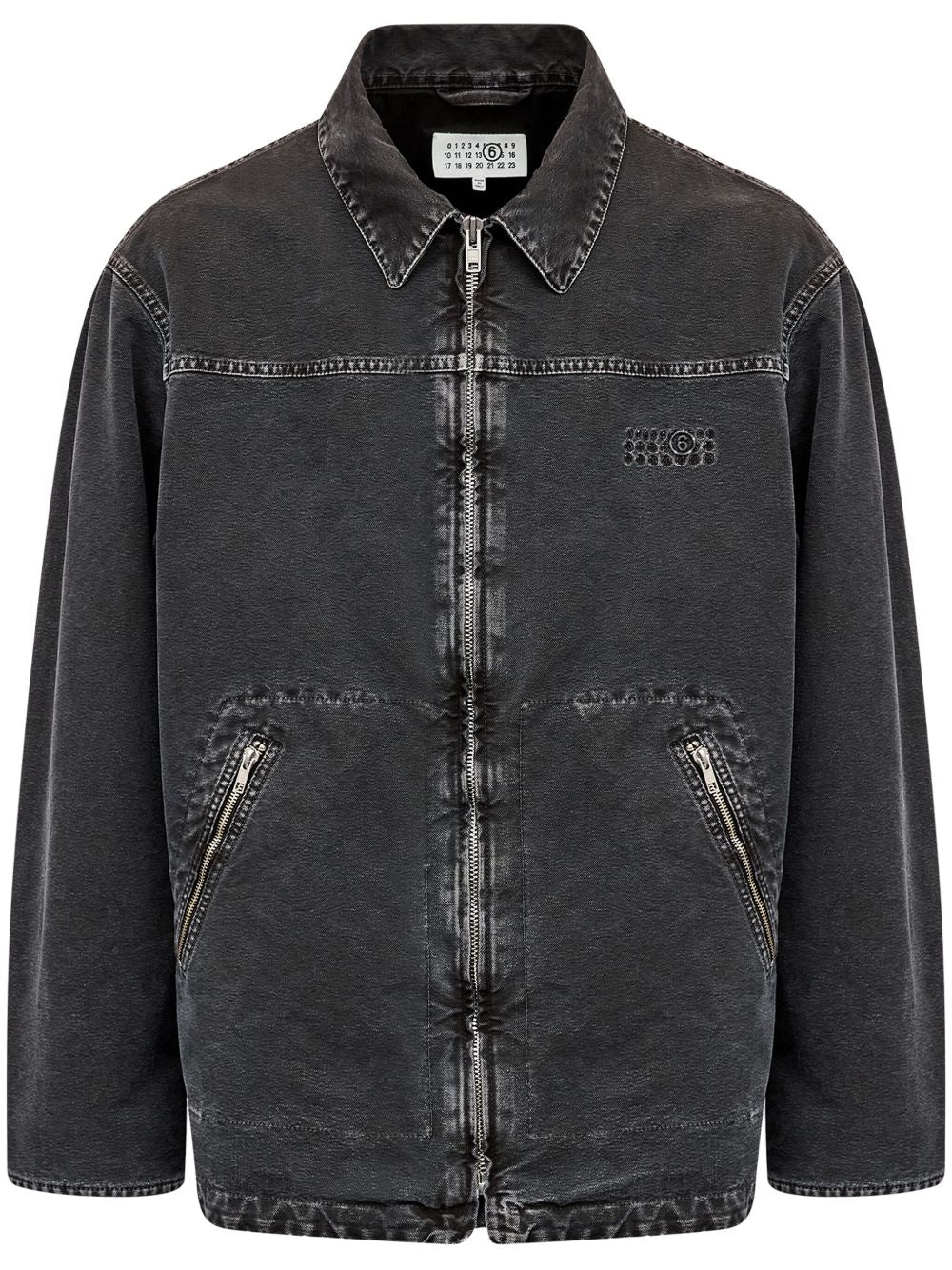 MM6 Maison Margiela Black Denim Jacket