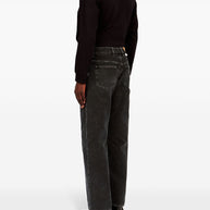 MM6 Maison Margiela Dark Wash Straight Leg Jeans Black