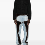 Balenciaga Denim Cotton Jacket - Black