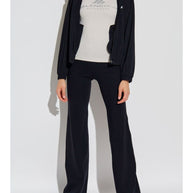Balenciaga Shrunk Nylon Windbreaker Jacket - Black