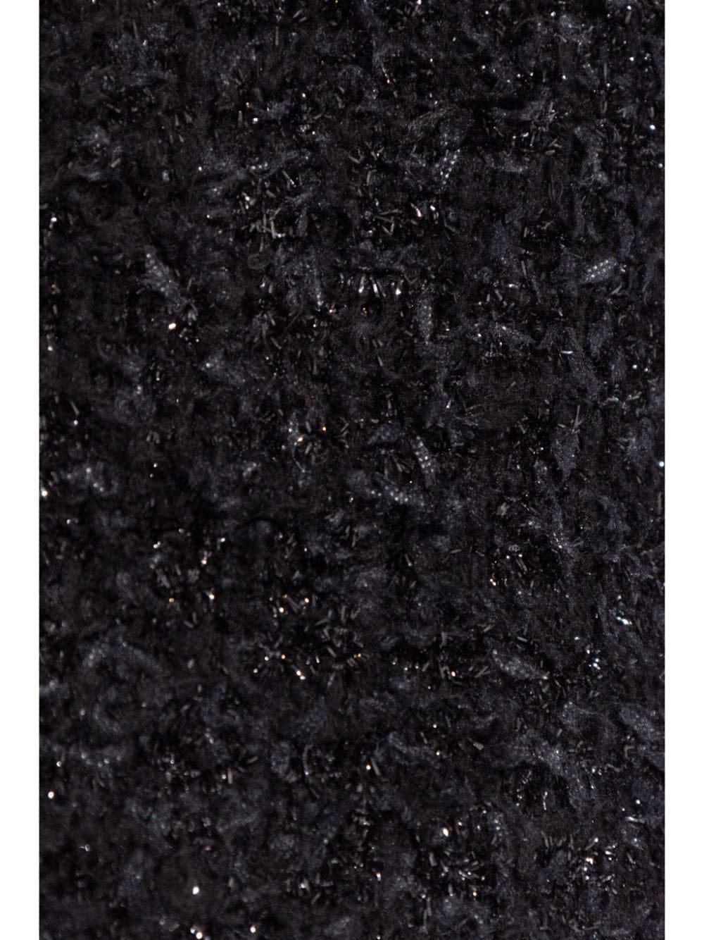 Balenciaga Tweed Midi Skirt - Black